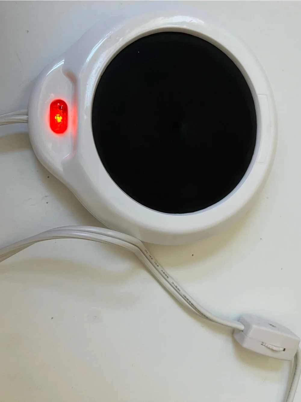 Warmer Coffee Soup Beverage Mug Model CW-003A WORKING Intertek Candle Warmer (?)